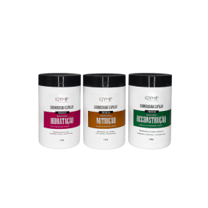 Kit Cronograma Capilar 1kg Gymp Cosméticos