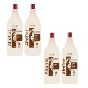 2 Kits Afro Trat Profissional 1lt Gymp